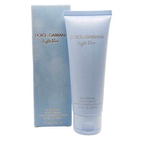 Women's Light Blue Refreshing Body Cream by Dolce&Gabbana 